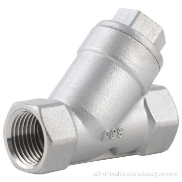 Precision Casting Stainless Steel Threaded Y-Strainer